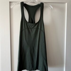Lululemon Athletica Forest Green Tank Top